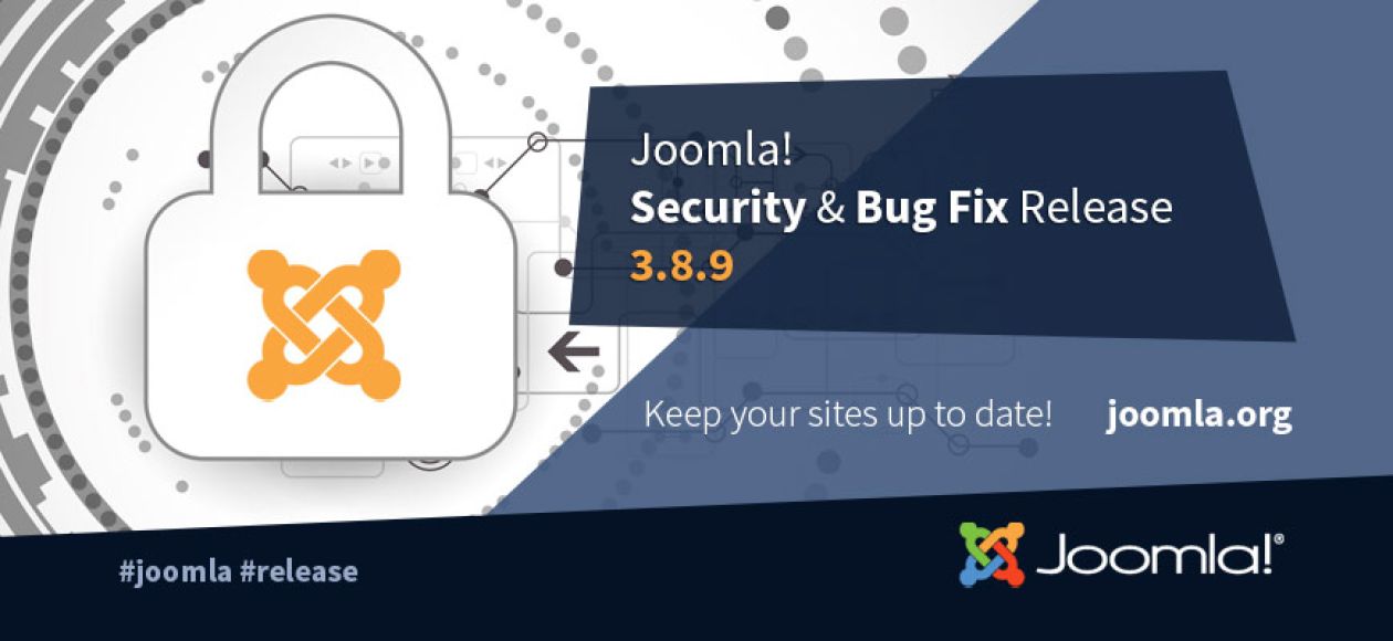 Joomla! Update-Release: 3.8.9 Security & Bugfixes